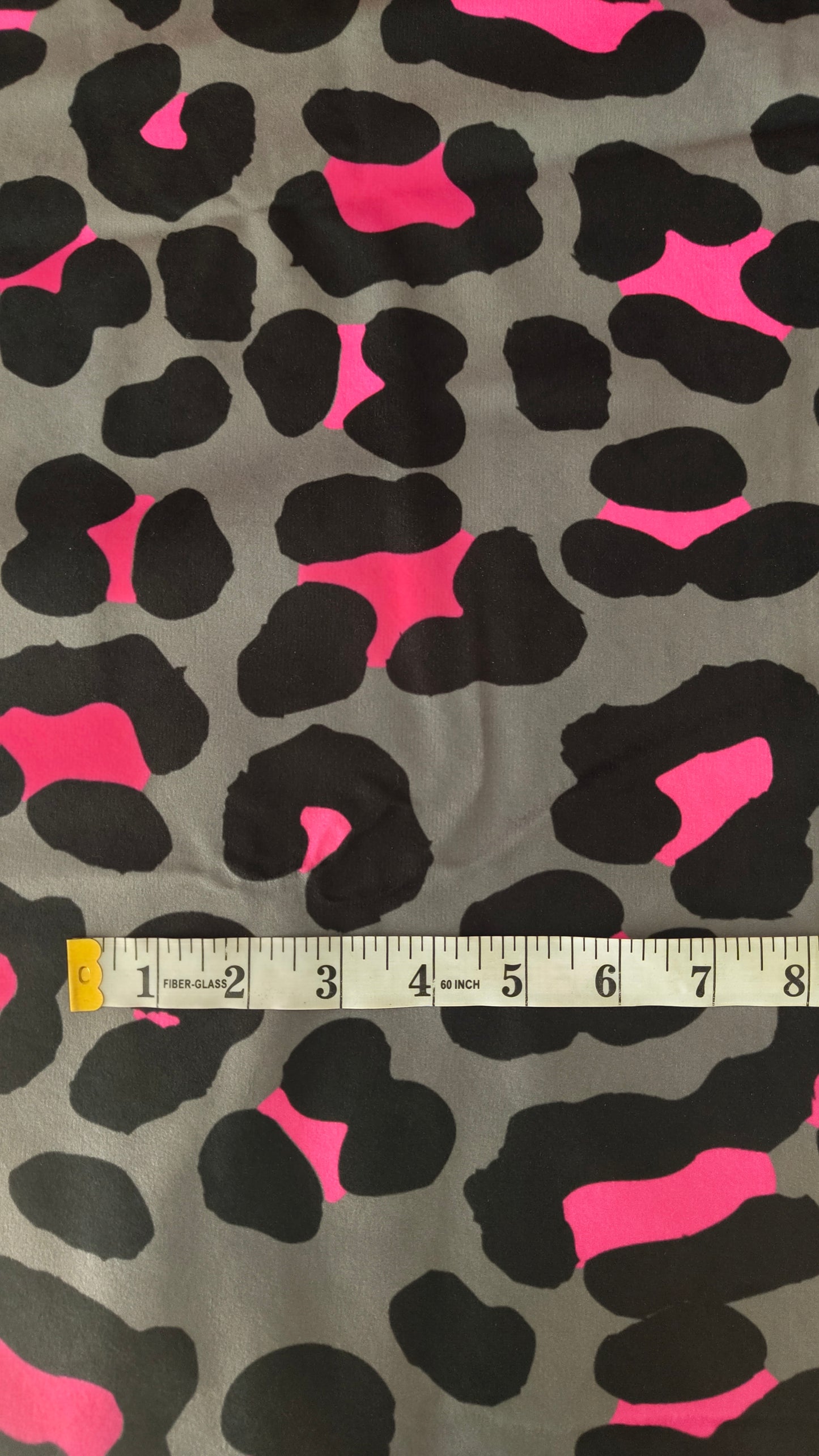 Fabric - Grey Leopard