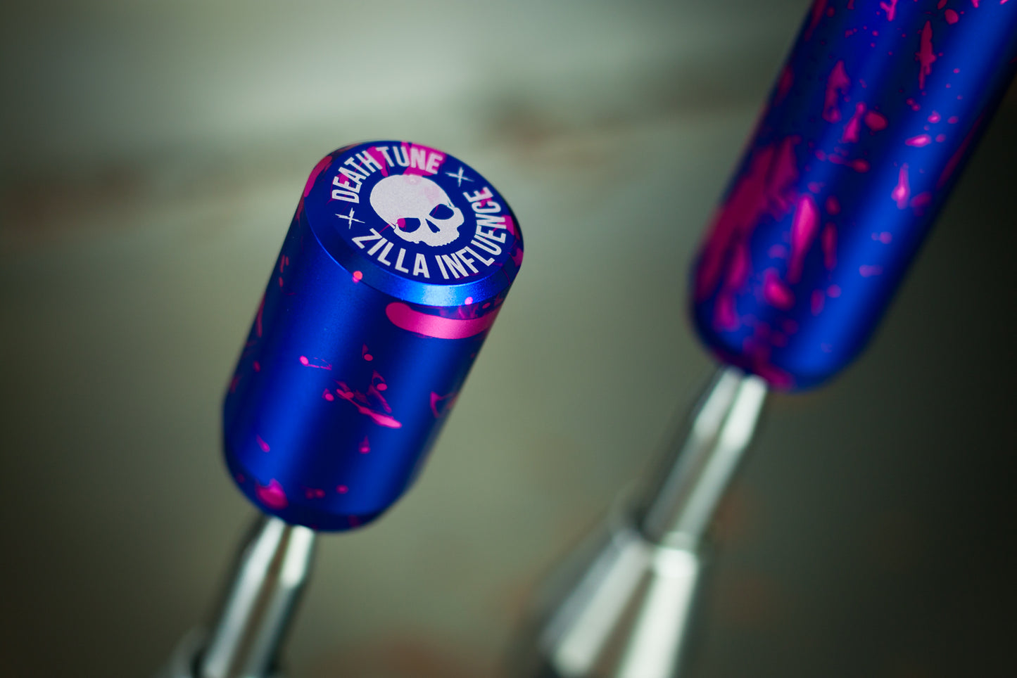 M10 x 1.25 - BLUE/PINK - DEATHTUNE