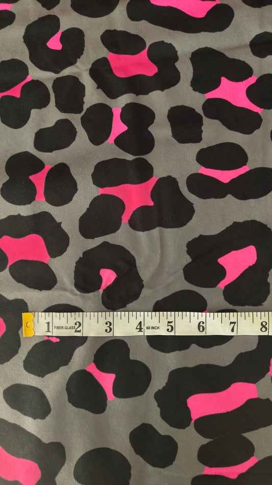 Fabric - Grey Leopard